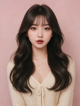 クレム 博多駅店(ChLem) 顔まわりレイヤー 艶カラー 暗髪 韓国風 髪質改善 福岡美容室