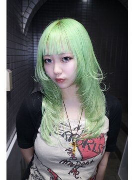 アマトウキョウ アユンチェ(AMA TOKYO×AYUNCHE) ライムイエローウルフ