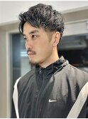men'sスパイキーショートブルーブラックメンズブリーチなし原宿