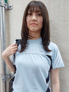 ブリスト(BRIST) セミロング×レイヤースタイル