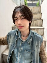 ソレイユトウキョウシブヤ(SOLEIL TOKYO shibuya)&nbsp;韓国シースルーバングマッシュウルフ