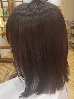 美容室アンバー(amber)の写真/【北上】傷んだ毛先のパサつきも芯からしっかり補修!髪本来の美しさを取り戻し、ワンランク上のstyleへ♪