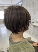 ハイライト/ハンサムショート/ショート/ショートカット/野幌