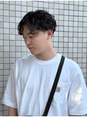 大人抜け感×シャドウセンターパーマ