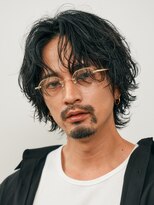 フィフス 名駅(fifth)&nbsp;名古屋シャドウパーマセンターパートウルフメンズパーマ