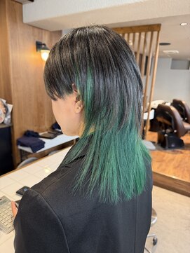 ジャンクス 千葉(junks) かっこかわいいスタイル/インナーカラー/juri