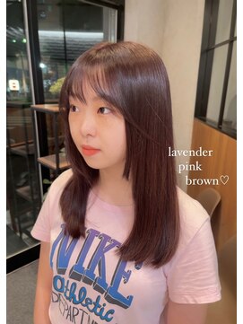 チャンネル(channel) lavender pink