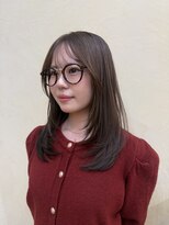 スニュウ(snuw)&nbsp;【snuw mina】レイヤーカット/透明感カラー/顔まわりカット