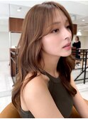 ハイライトバレイヤージュダブルカラーケアブリーチ20代30代