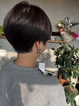 リアンインフィニティ(Lien ∞)&nbsp;質感ショート　大人ショート　ハンサムショート　帯山　長嶺