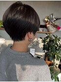 質感ショート 大人ショート ハンサムショート 帯山 長嶺