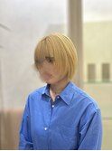 レイヤーボブ/ブロンド/カラー