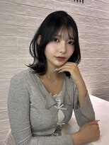 ステア ケース(stair case)&nbsp;韓国ロブくびれヘア顔周りカット髪質改善トリートメント