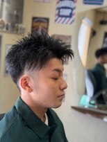 バーバーサトウ(BARBER SATO) アップバング