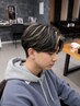 【自然な立体感を演出】 MEN'Sカット+ハイライト［臼井/佐倉/MEN'S/メンズ］