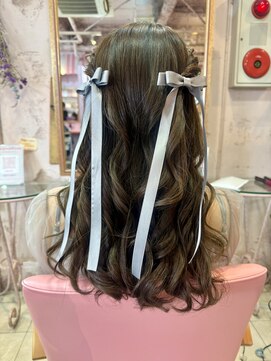 ミーネピンク 行徳(Miene Pink) 大人かわいいヘアアレンジ20代30代40代☆髪質改善【Pink】