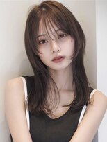 ツイ 新潟駅南けやき通り(tui)&nbsp;ミディアムレイヤー/顔まわりレイヤー/ハッシュカット