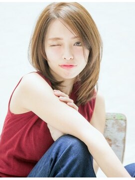 ティファ 栄(Tiffa) ふんわり大人カワイイ上品小顔ミディアムボブ