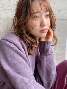 ザ シー 海老名(The C) 【The C 森谷】艶ベージュ×愛されミディ