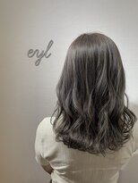 エイル 西梅田(eyl)&nbsp;大人暗髪 × カーキアッシュ☆
