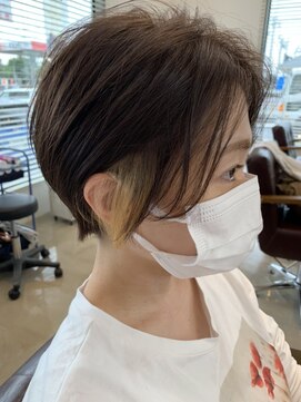 ラ メール ヘア デザイン(La mer HAIR DESIGN) インナーカラー/抜きっぱなしカラー