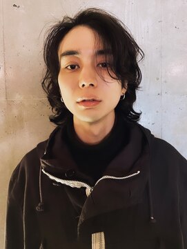 アンドレイ 表参道(andrey) 【ANDREY shunpei】メンズミディアム ニュアンスパーマ