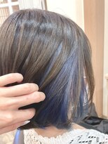 アルターリール(aL ter Rire)&nbsp;カラーミューズblue/インナーカラー/中村郁未