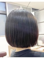 ヘアーサロン ソル(HAIR SALON SOL) 切りっぱなしボブ/顎下ボブ