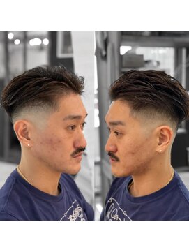 トップバイスリーナイン(TOP by THREE NINE) メンズ フェードカット