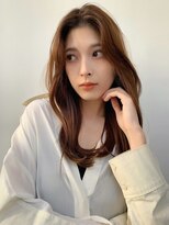 ベル 銀座5丁目店(Belle)&nbsp;根本が自然に立ち上がる！かきあげレイヤースタイル