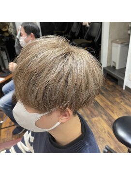 ヘアーメイク ジェルム(HAIR MAKE germe) 《ご新規さま限定》 カット+ダメージレスブリーチ+カラー
