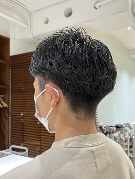 クラップス 杉田店(CLAPS) パーマ/ワンカールパーマ/短髪/メンズ