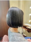 【el zafiro yodoyabashi】首周りスッキリロートーンボブ