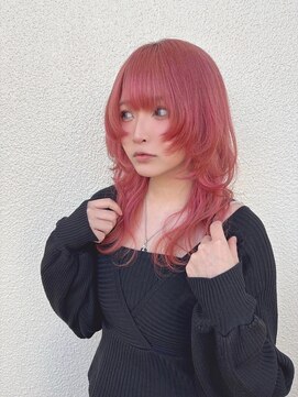 リアイス(Re:ICE) チェリーピンクくびれミディアム姫ウルフ