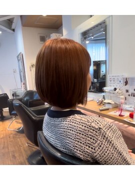 ブリング バイ スノードロップ 吉祥寺(BRING by Snowdrop) 切りっぱなしボブ/エアリーロング/美髪/ピンクブラウン