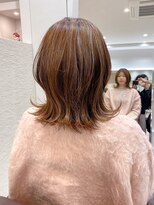 シュク 高円寺(SYUK)&nbsp;SYUK kazu 【高円寺 顔まわりカット 髪質改善 ハイライト 】