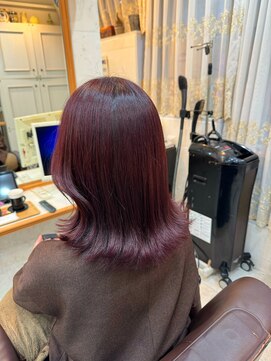 ラフューネ ヨコハマ(Raffune Yokohama) チェリーレッドカラー/Raffune Yokohama 向井達希