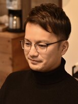リム メンズヘア(LIM men's hair)&nbsp;大人アップバングショート【メンズカット/メンズヘア】