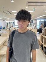 ケンジ 平塚ラスカ店(KENJE) 波巻きツイストスパイラル/波巻き/波巻きパーマ/メンズパーマ