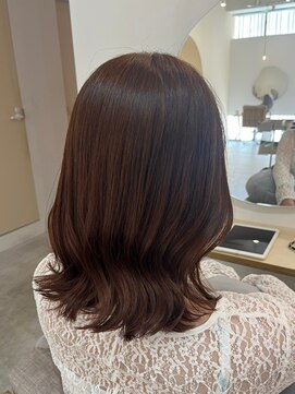 ピピバイヨーク(pipi, by yoke.) 透明感/ダークブラウン/ミディアム