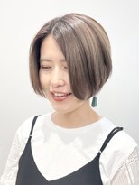 モリオフロムロンドン 松戸店(Morio from London)&nbsp;【松戸 藤原】丸みショートボブ　大人かわいい