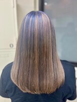 【青アンブレラ×ベージュ】20代30代40代50代