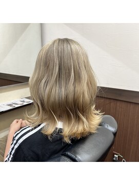 ラフ(LAFF) ミディアム/ハイライト/ローライト/韓国巻き