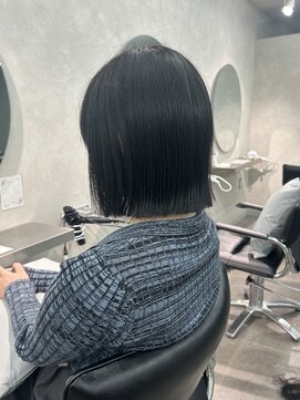 ジーニー 千葉(GENiE) 韓国ボブ/ヘイリーボブ/ぱつっとボブ/千葉駅【白井愛海】