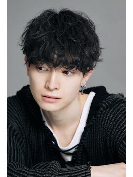 リップスヘアー 渋谷 annex(LIPPS hair) 波巻きパーマツイストスパイラルパーマミックス緩めパーマッシュ