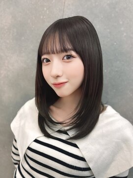 クム(kumu) 【kumu】ミディアムレイヤー/顔周りカット/ 栄 / 名古屋