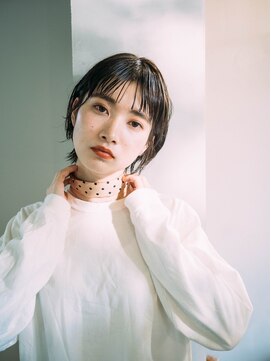 ソワ オモテサンドウ(SOIE OMOTESANDO) 【SOIE】ナチュラルなウルフショートヘア