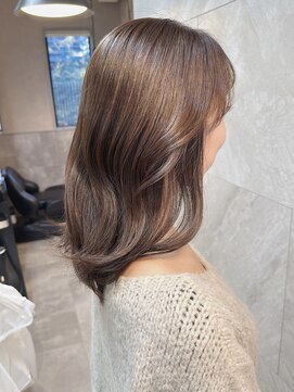 ドゥマン(Demain) メルティカラー 似合わせカットウェーブミディアム  小顔*