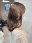メルティカラー 似合わせカットウェーブミディアム  小顔*