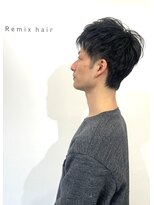 リミックスヘアー(Remix hair) 爽やか2ブロックスタイル